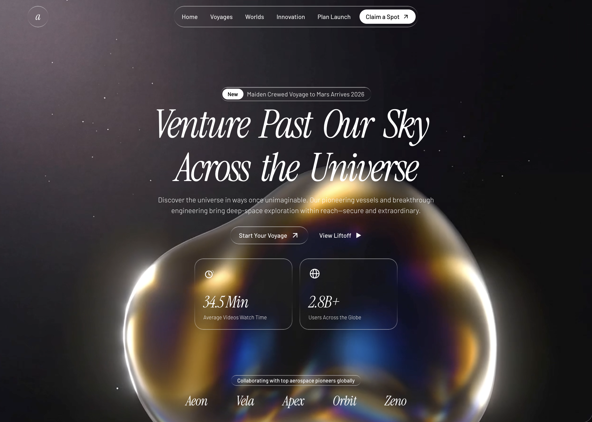 Aetheris Cosmic Voyage